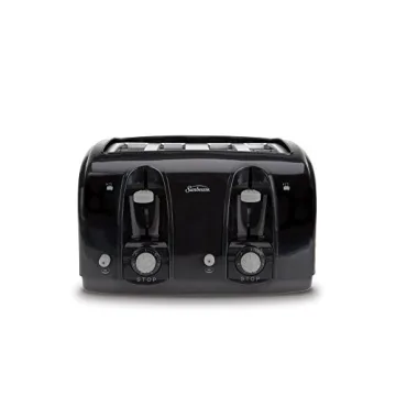 Sunbeam 4-Slice Toaster - Stylish & Reliable Breakfast Essential