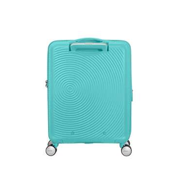 American Tourister Soundbox Spinner S - Blue - Expandable Travel Luggage
