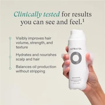 Nutrafol Shampoo Hydrates Hair and Scalp