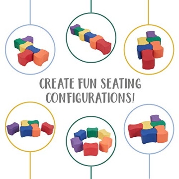 SoftScape 10" Butterfly Stool Set for Kids