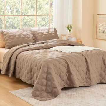Litanika King Size Quilt Set - Lightweight & Elegant Comfort