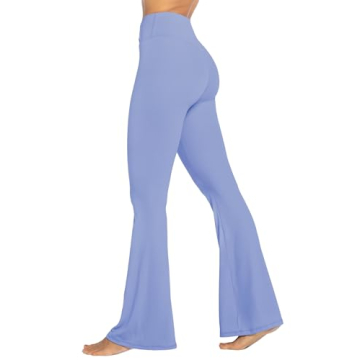 Sunzel Flare Leggings - Stylish Crossover Yoga Pants