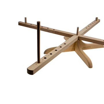 Amish Style Wooden Yarn Swift - Easy Winding Solution