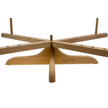 Amish Style Wooden Yarn Swift - Easy Winding Solution