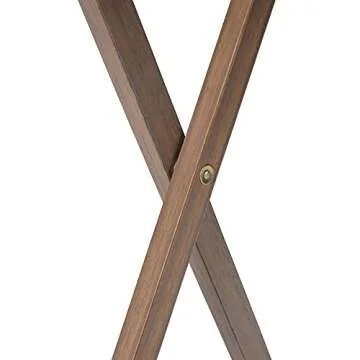 5pc XL Tray Table Set in Rustic Grey for Every Occasion