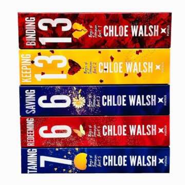 Boys of Tommen Series Collection 5 Books Set By Chloe Walsh (Binding 13, Keeping 13, Saving 6, Redeeming 6 & Taming 7)