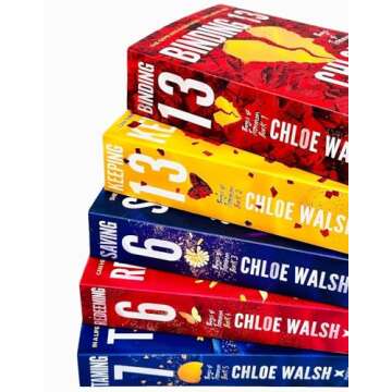 Boys of Tommen Series Collection 5 Books Set By Chloe Walsh (Binding 13, Keeping 13, Saving 6, Redeeming 6 & Taming 7)