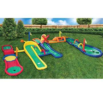 BANZAI Fun Golf Adventure Inflatable Playset for All Ages