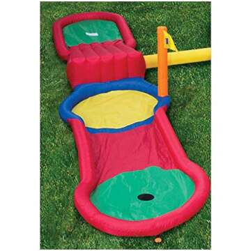 BANZAI Fun Golf Adventure Inflatable Playset for All Ages