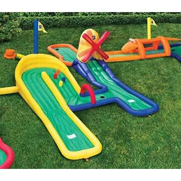 BANZAI Fun Golf Adventure Inflatable Playset for All Ages