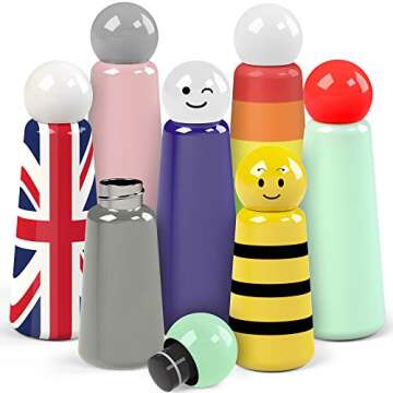 Lund London 300ml Stainless Steel Water Bottle | BPA Free | Insulated