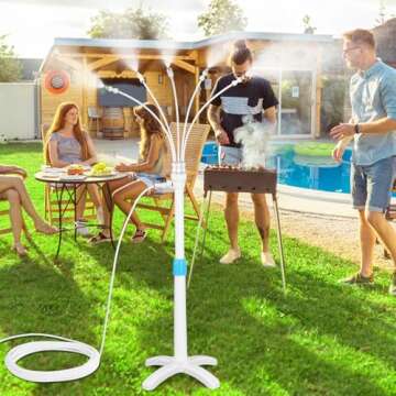 Stand Mister System for Outdoor Cooling and Play
