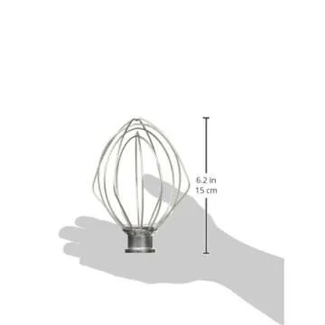 Durable KitchenAid K45WW Wire Whip for Tilt-Head Mixers