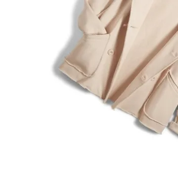 Chic SeeLuNa Women's Warm Pea Coat with Stylish Design