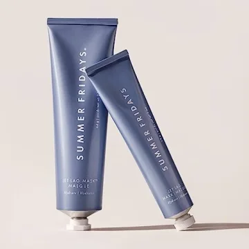 Summer Fridays Jet Lag Mask Mini - Hydrating Face Mask + Moisturizer - Made with Hyaluronic Acid, Niacinamide, Glycerin + Antioxidants - Helps Nourish Skin for a Renewed + Radiant Complexion (1 Oz)