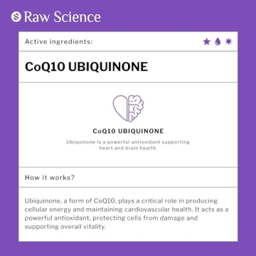 Boost Health with CoQ10 200mg Antioxidants Supplement