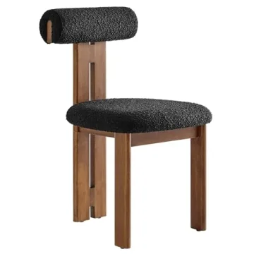 Torian Boucle Dining Chairs Set of 2 - Modern Comfort