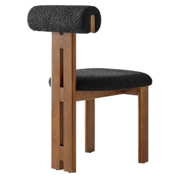 Torian Boucle Dining Chairs Set of 2 - Modern Comfort