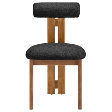 Torian Boucle Dining Chairs Set of 2 - Modern Comfort