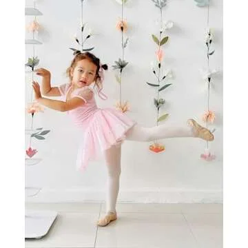 Stelle Ballet Shoes for Girls & Boys - Comfortable Leather Slippers for Toddlers & Kids