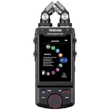 TASCAM Portacapture X8 32-bit 8-Channel Multitrack Field Recorder
