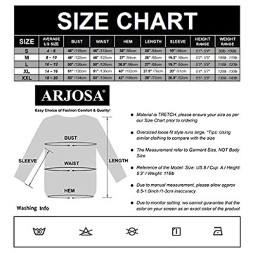 ARJOSA Women's Fall Sweaters Pullover Oversized Crew Neck Long Sleeve Knit Sweater Tunic Tops (Medium, Wine Red)