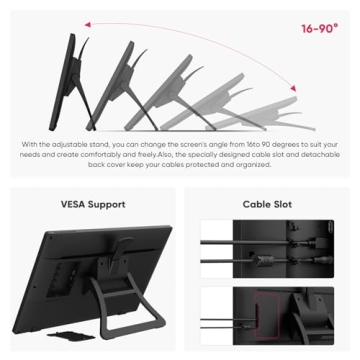 XPPen 21.5 Inch Drawing Tablet: Vibrant IPS Screen & Stylus