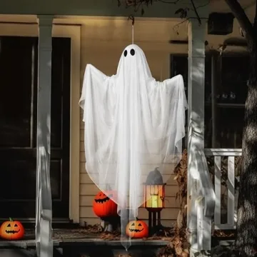 JOYIN Light Up Hanging Ghost for Halloween Decor