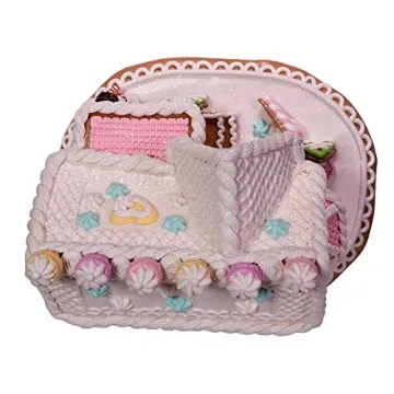 Kurt S. Adler LED Gingerbread House for Holiday Decor