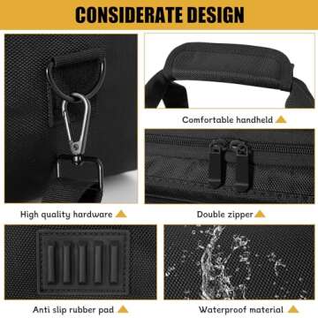 ITHWIU Padded Mixer Carry Bag for Behringer X-AIR
