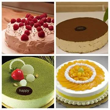 SILIVO 9.5 inch Round Cake Pans (2 Pack) - Nonstick Silicone Cake Molds for Layer Cake, Cheese Cake and Chocolate Cake