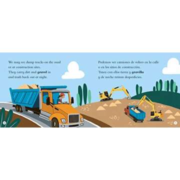 Dump Trucks / Camiones de Volteo (Machines! / ¡Las máquinas!) (Machines!/ ¡las Máquinas!) (English and Spanish Edition)