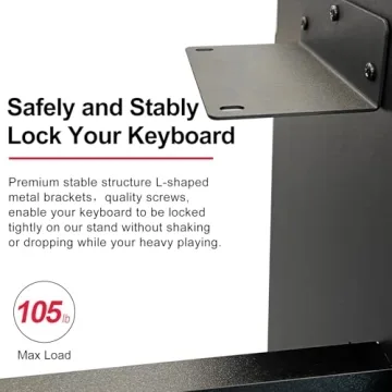 L125B Stand for Yamaha P-125 and P-128 Keyboards