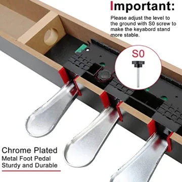 L125B Stand for Yamaha P-125 and P-128 Keyboards