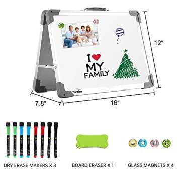 Portable and Magnetic Small Dry Erase White Board for Teaching