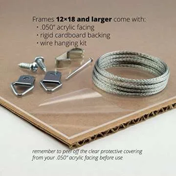 Elegant Gold Bamboo Picture Frame for Memorable Art