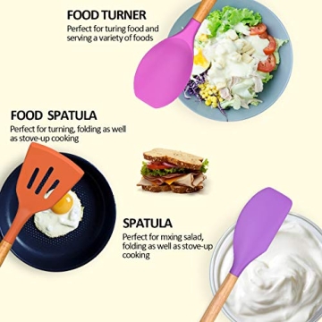 Umite Chef 33-pc Silicone Cooking Utensil Set for Kitchen