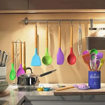 Umite Chef 33-pc Silicone Cooking Utensil Set for Kitchen