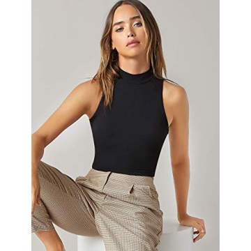 Stylish High Neck Crop Halter Tank Top for Women