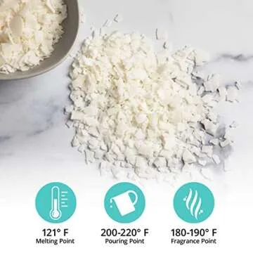 Hearts & Crafts Soy Candle Making Kit - 5 lbs & Wicks