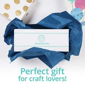 Hearts & Crafts Soy Candle Making Kit - 5 lbs & Wicks