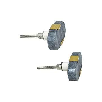 Ajuny Set of 6 Hand-Painted Marble Cabinet Knobs