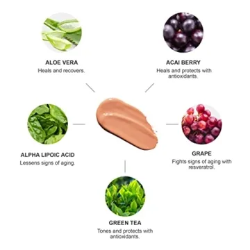 100% PURE Water Foundation Full Coverage Hydrating Makeup