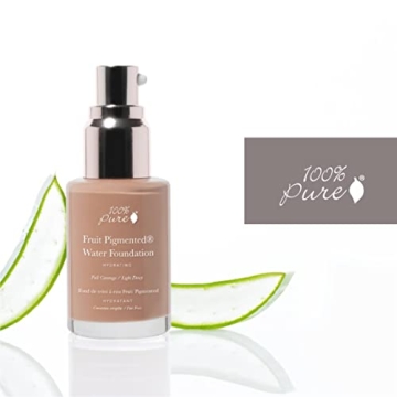 100% PURE Water Foundation Full Coverage Hydrating Makeup