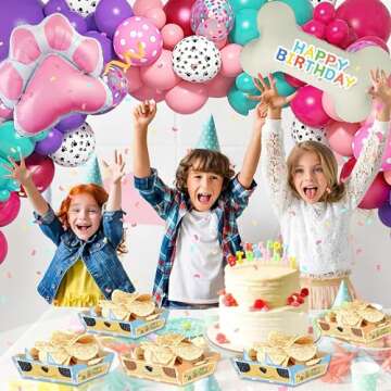 Cartoon Blue Dog Disposable Paper Food Trays 24pcs Dog Family Birthday Decorations Nacho Trays for Blue Dog Theme Birthday Party Supplies Baby Shower Decorations