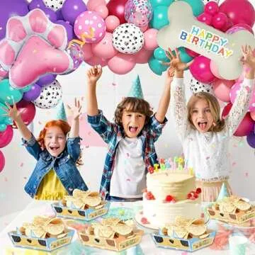 Cartoon Blue Dog Disposable Paper Food Trays 24pcs Dog Family Birthday Decorations Nacho Trays for Blue Dog Theme Birthday Party Supplies Baby Shower Decorations