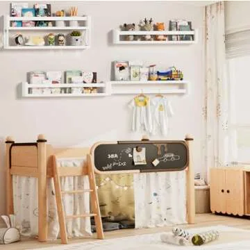 Stylish QimCoor Kids Bookshelf for Creative Spaces
