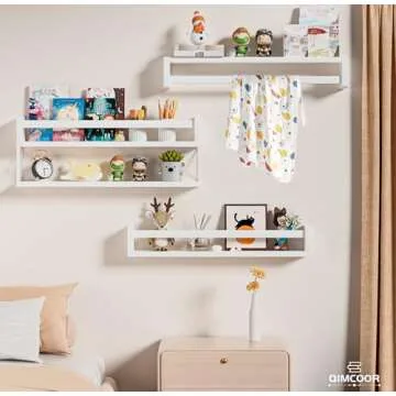 Stylish QimCoor Kids Bookshelf for Creative Spaces