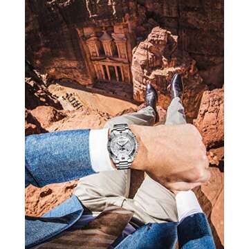 BINLUN Men's Automatic Watch with Luminous Luxury Features