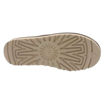 UGG Men's Classic Slip-ON Shaggy Suede Slippers